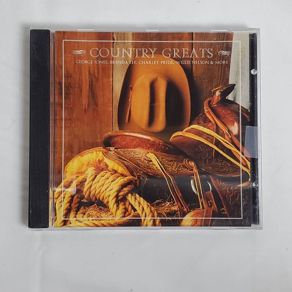 Country Greats – Various Artists CD (George Jones, Brenda Lee, Willie Nelson +)